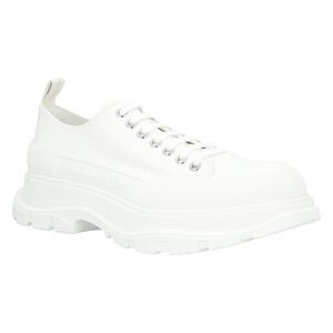 Alexander McQueen Tread Slick Lace Up in White